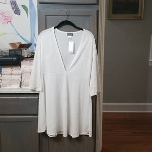 NWT White Summer Dress/Beach Cover up